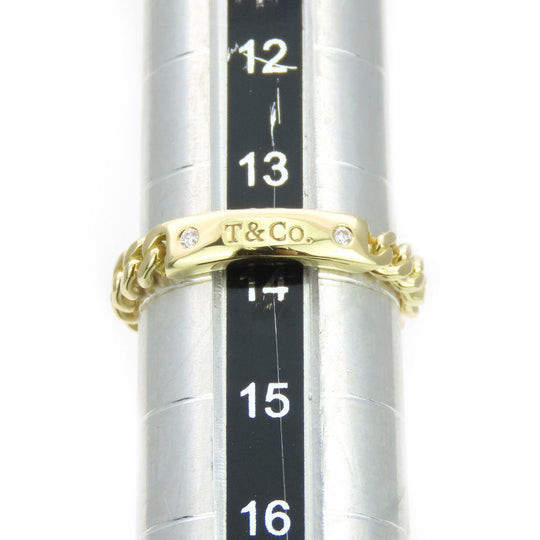TIFFANY&Co. Ring K18 yellow gold Yellow Gold micro link