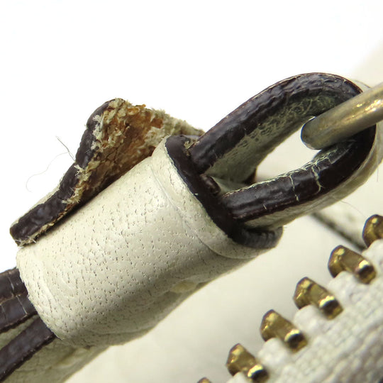 COACH Tote Bag 11843 leather white Women Used Authentic