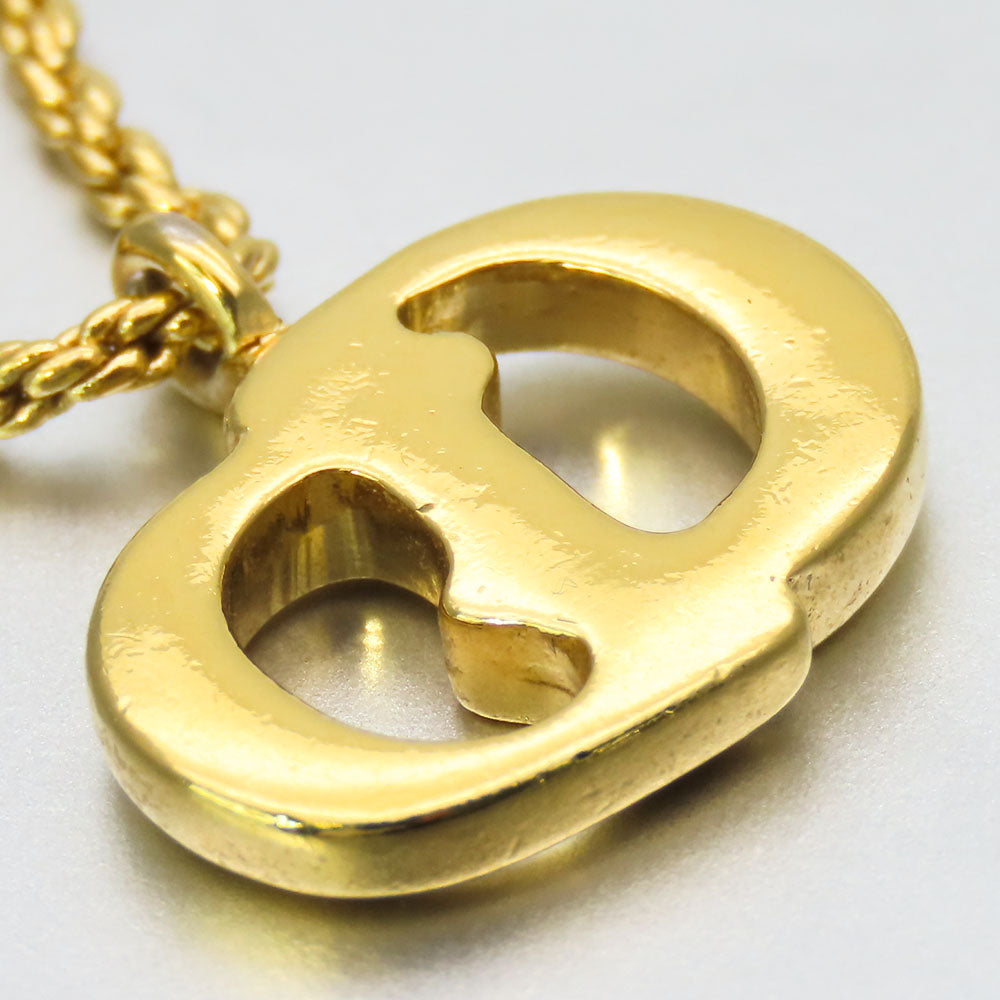 Christian Dior Necklace metal gold Women Used Authentic