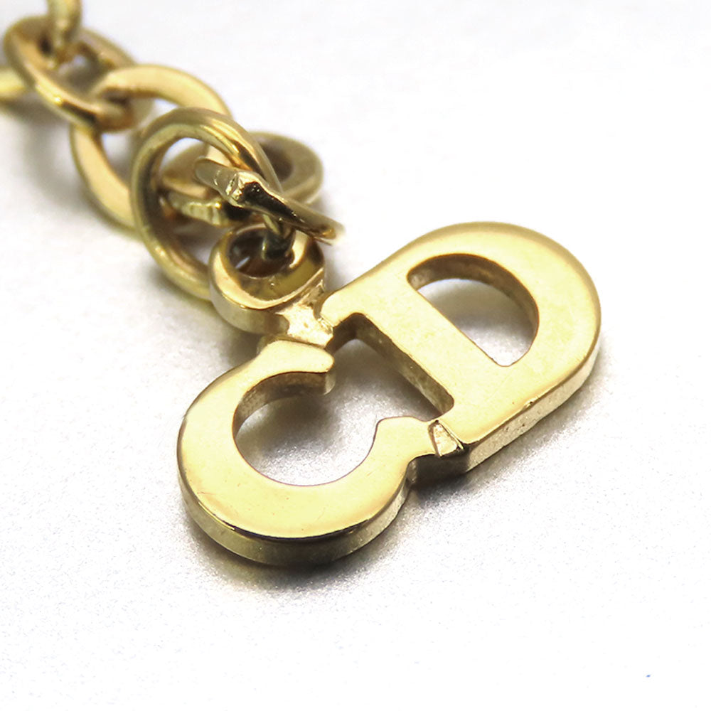 Christian Dior Necklace metal gold Women Used Authentic