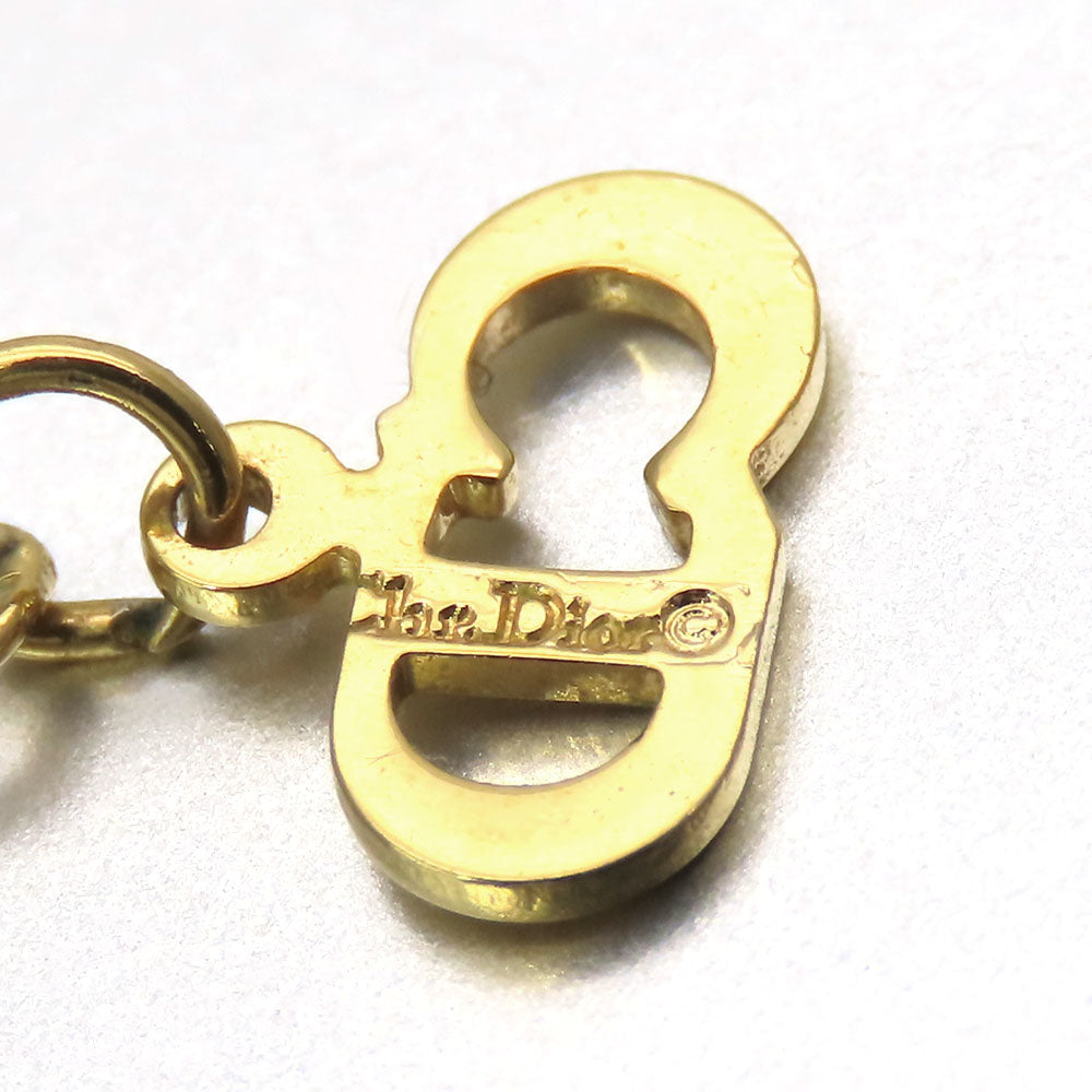 Christian Dior Necklace metal gold Women Used Authentic