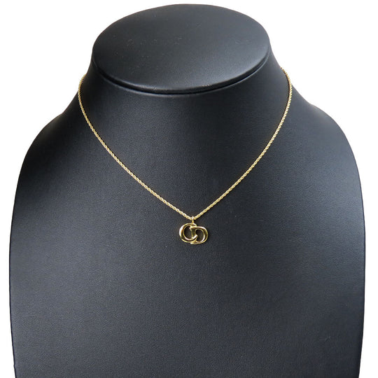 Christian Dior Necklace metal gold Women Used Authentic