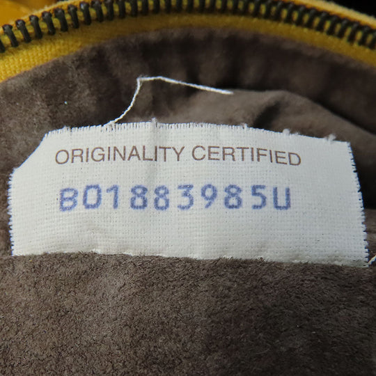 BOTTEGAVENETA Shoulder Bag Calfskin yellow INTRECCIATO Women Used Authentic