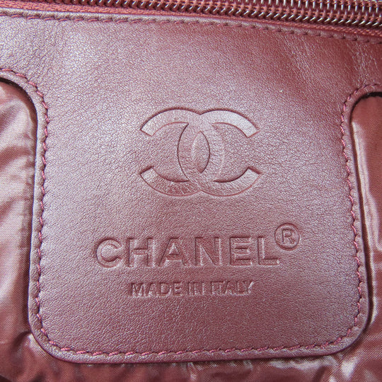 CHANEL Tote Bag Nylon black Cococoon Women Used Authentic