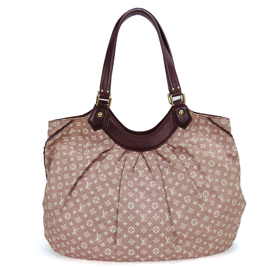 LOUIS VUITTON Shoulder Bag M40410 Monogram Idylle, Leather wine-red Fantasy Women Used Authentic