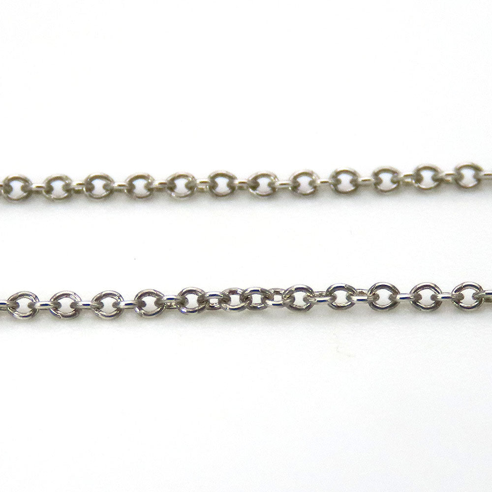 TIFFANY&Co. Necklace Silver925 Silver 1837 Interlocking circle Women Used Authentic