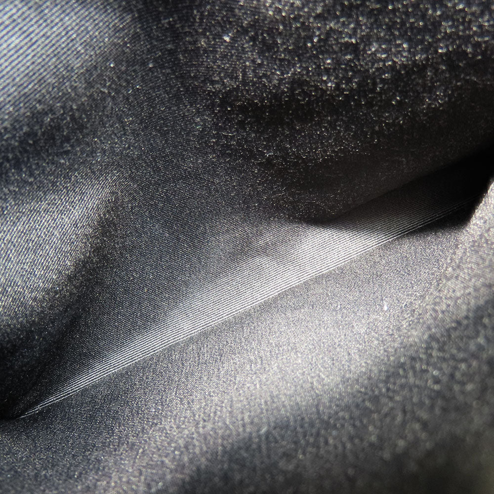 COACH Shoulder Bag C1556 leather black Women Used Authentic