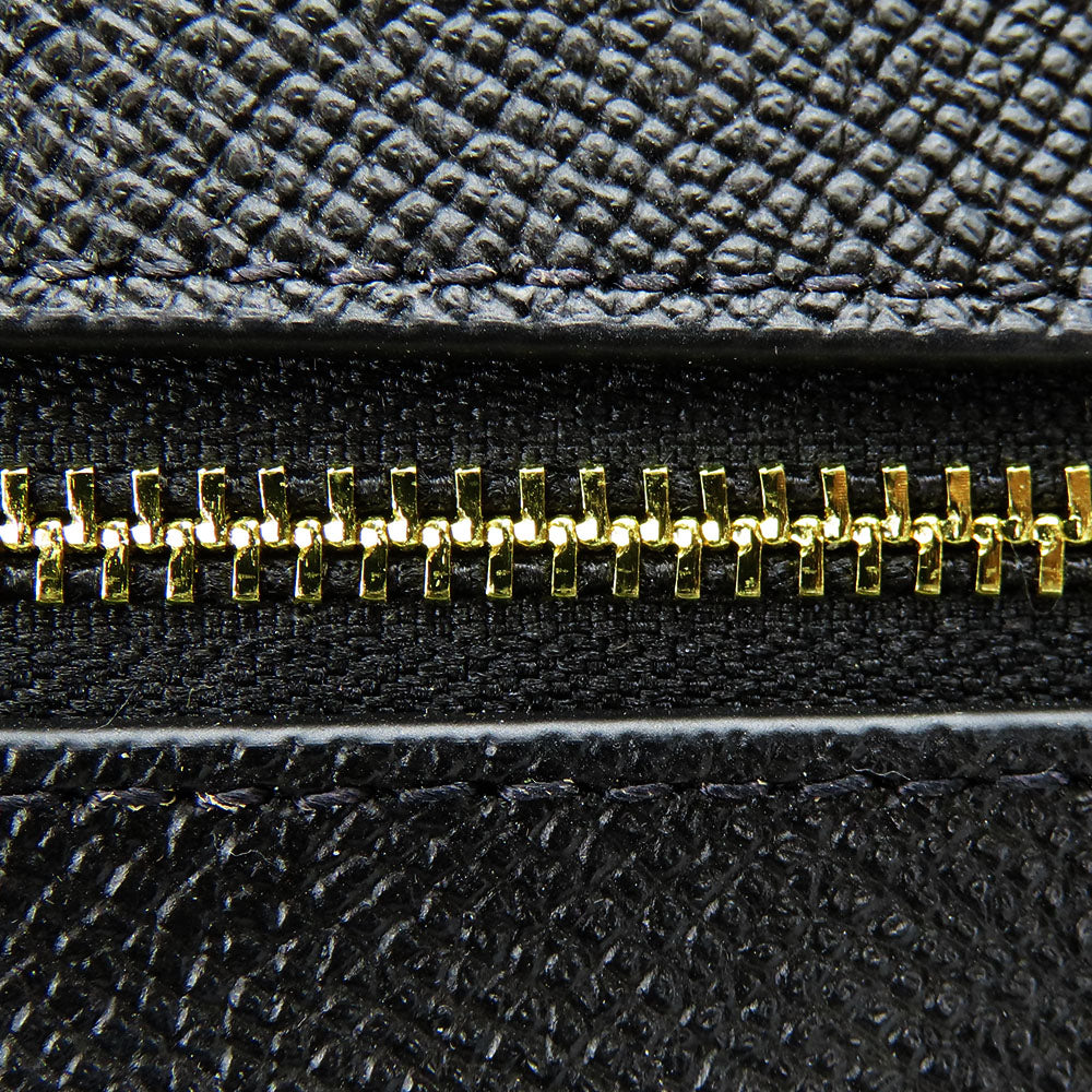 COACH Shoulder Bag C1556 leather black Women Used Authentic