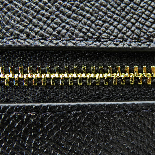 COACH Shoulder Bag C1556 leather black Women Used Authentic