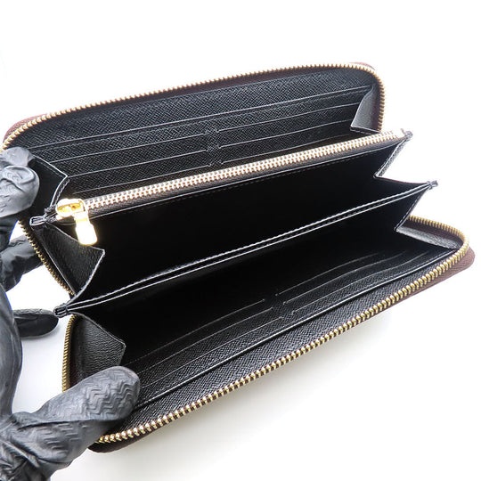 LOUIS VUITTON Long Wallet Purse M69353 Monogram reverse Brown Zippy wallet unisex(Unisex) Used Authentic