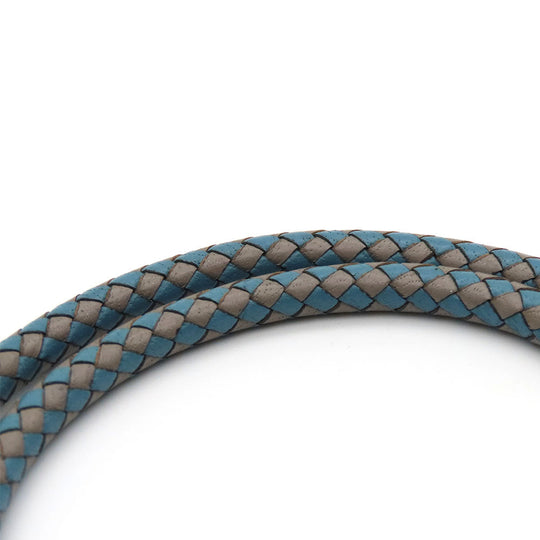 HERMES bracelet Metal, Leather blue Jumbo bless unisex(Unisex) Used Authentic