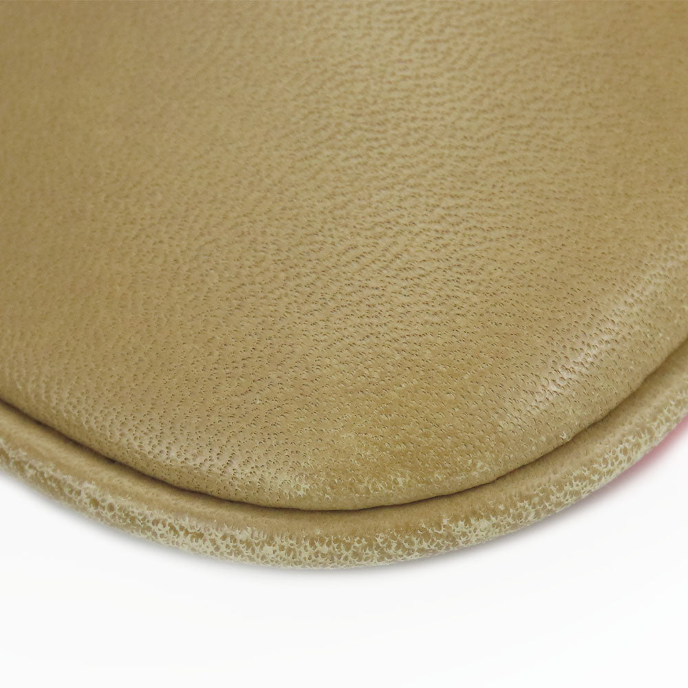 COACH Shoulder Bag leather beige Women Used Authentic