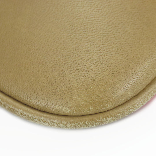 COACH Shoulder Bag leather beige Women Used Authentic