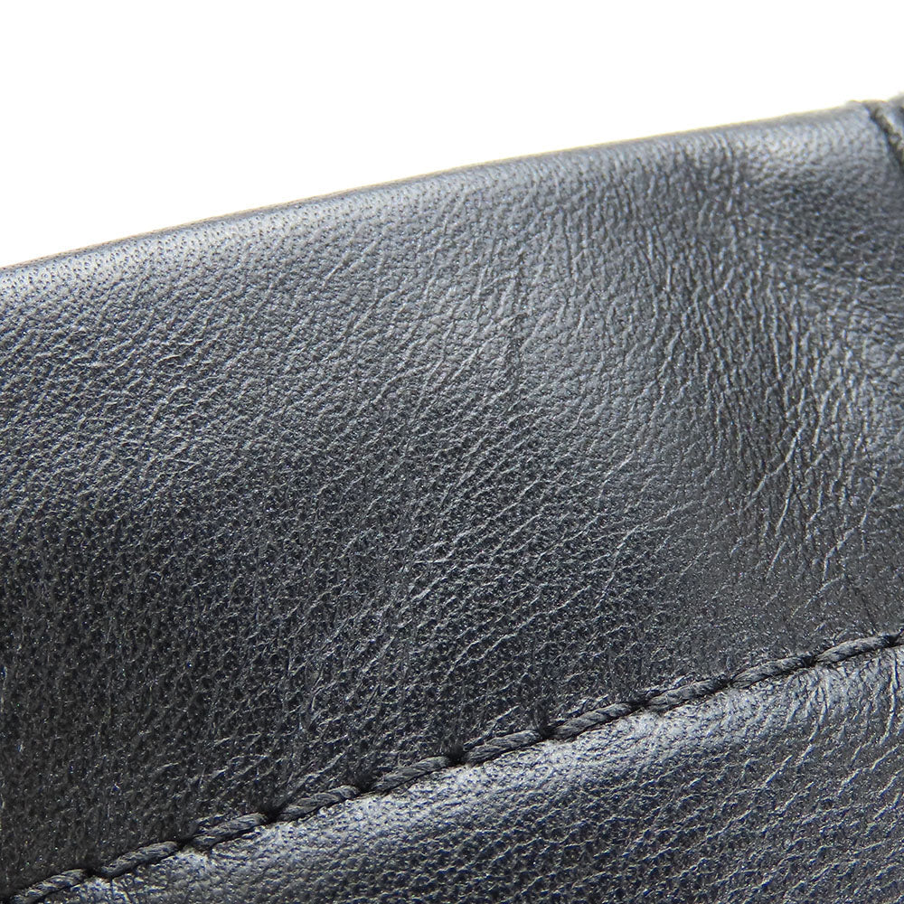 COACH Tote Bag F17571 leather black Women Used Authentic