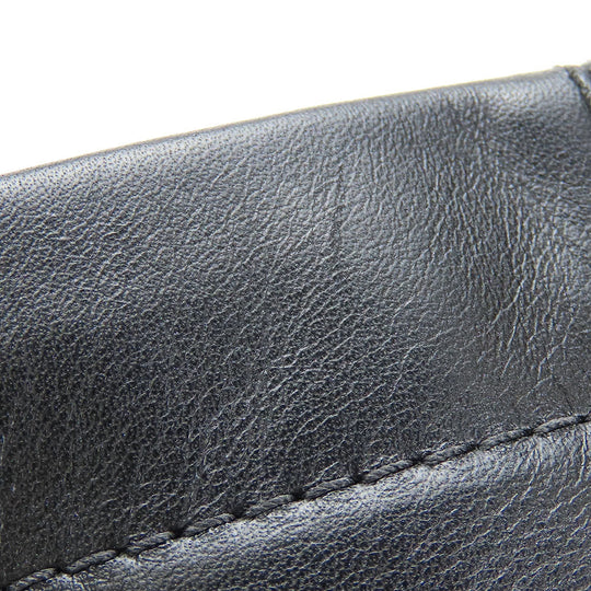 COACH Tote Bag F17571 leather black Women Used Authentic