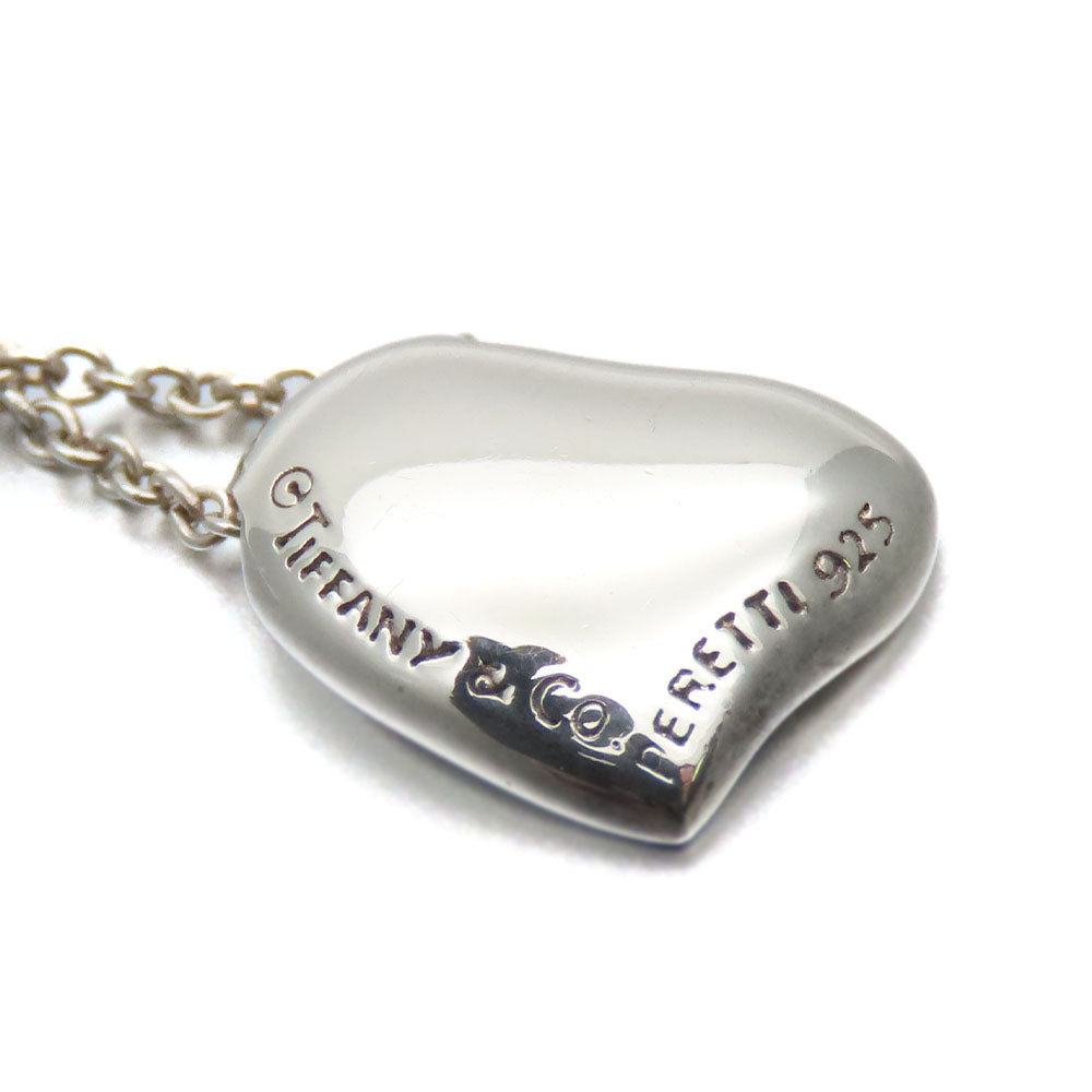TIFFANY&Co. Necklace Silver925 Silver Elsa Perutti Full heart Women Used Authentic