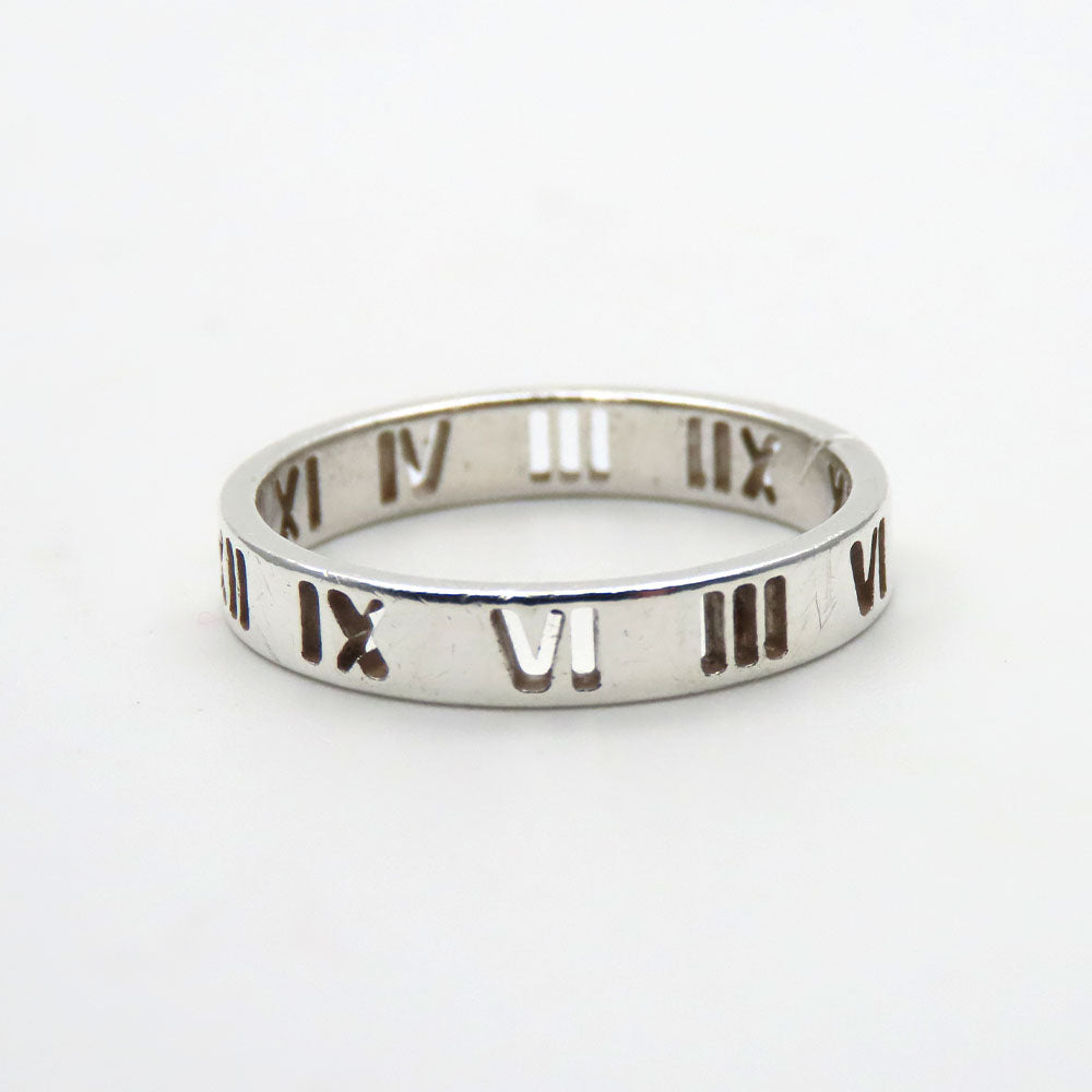 TIFFANY&Co. Ring Silver925 Silver Atlas Women Used Authentic
