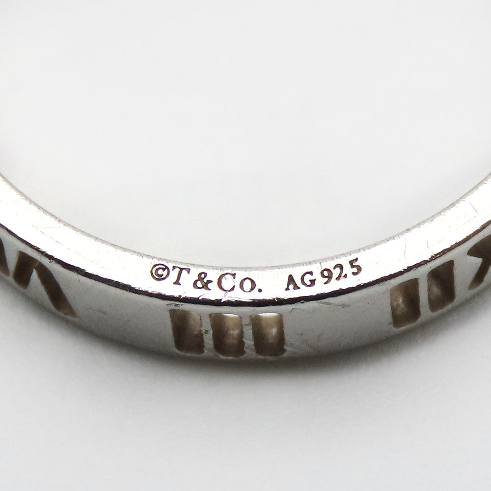 TIFFANY&Co. Ring Silver925 Silver Atlas Women Used Authentic
