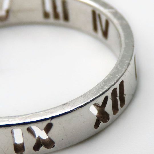 TIFFANY&Co. Ring Silver925 Silver Atlas Women Used Authentic