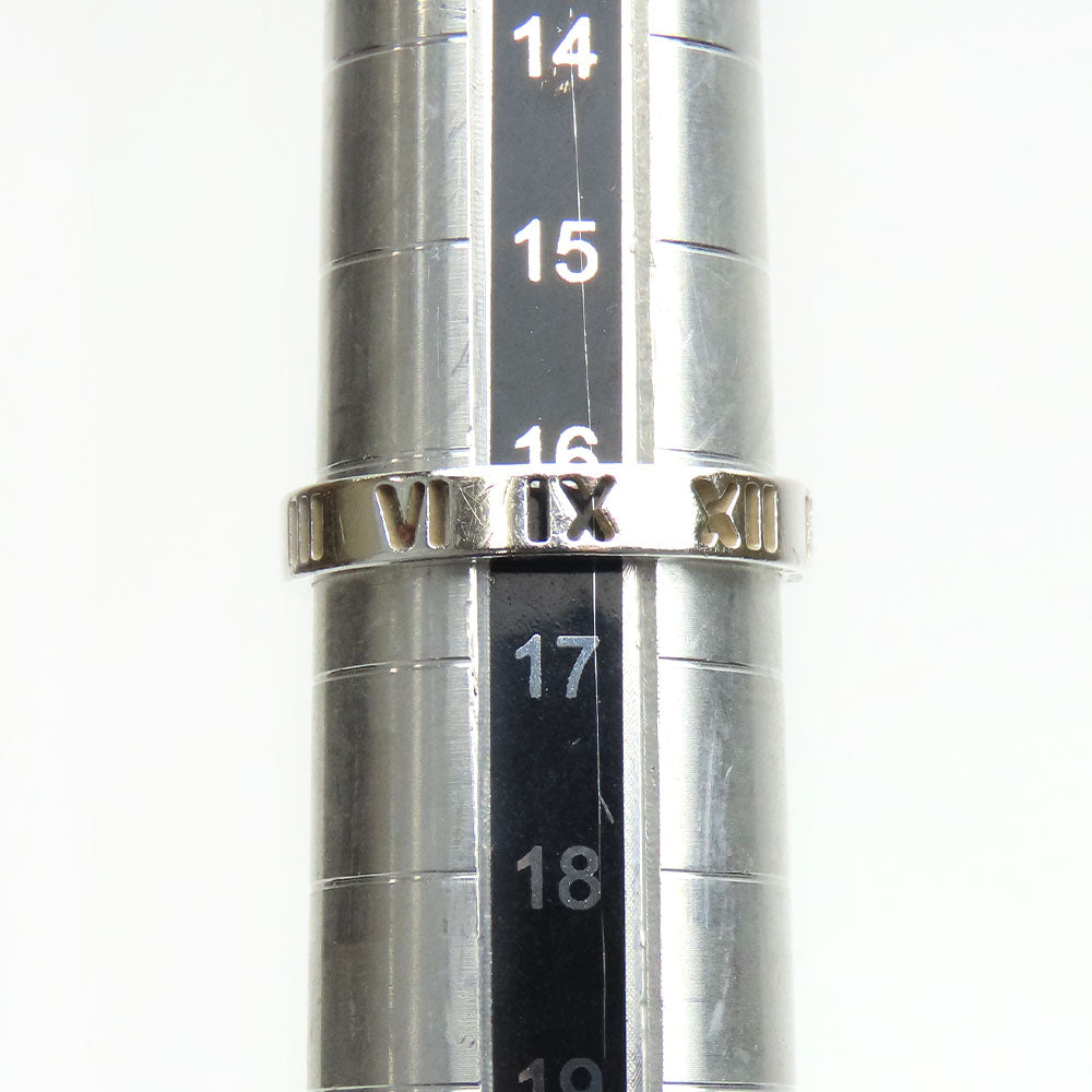 TIFFANY&Co. Ring Silver925 Silver Atlas Women Used Authentic