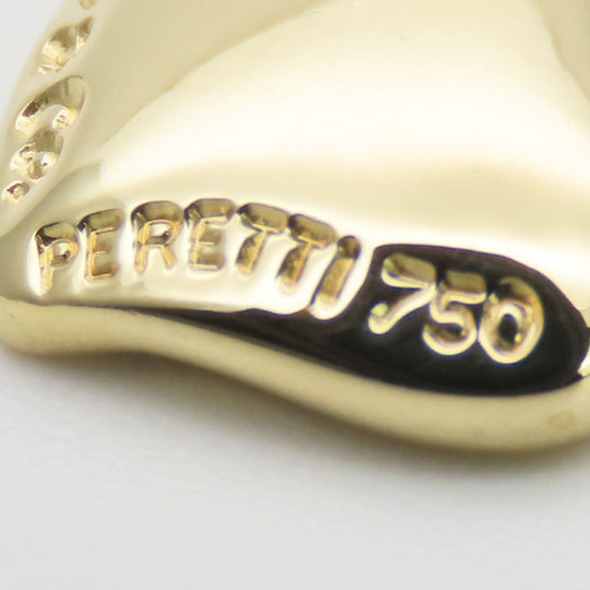 TIFFANY&Co. Necklace K18 yellow gold Yellow Gold Full heart Women Used Authentic