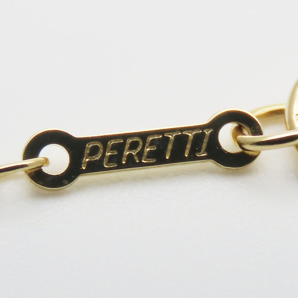 TIFFANY&Co. Necklace K18 yellow gold Yellow Gold Full heart Women Used Authentic