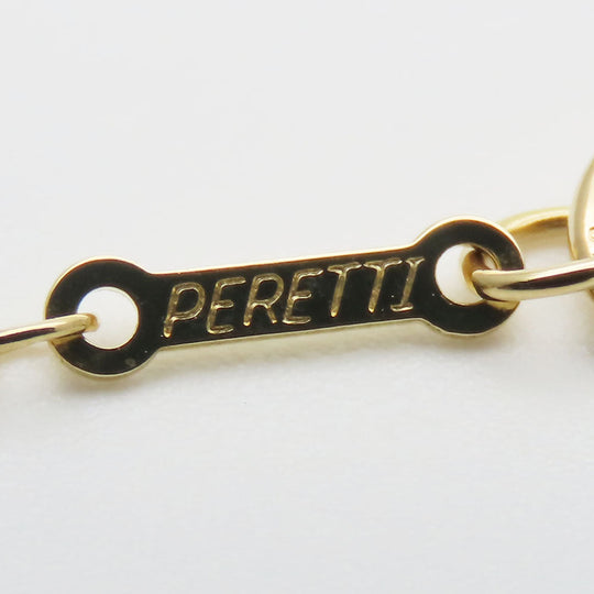 TIFFANY&Co. Necklace K18 yellow gold Yellow Gold Full heart Women Used Authentic