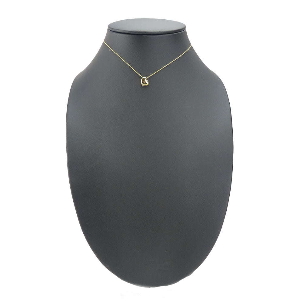 TIFFANY&Co. Necklace K18 yellow gold Yellow Gold Full heart Women Used Authentic
