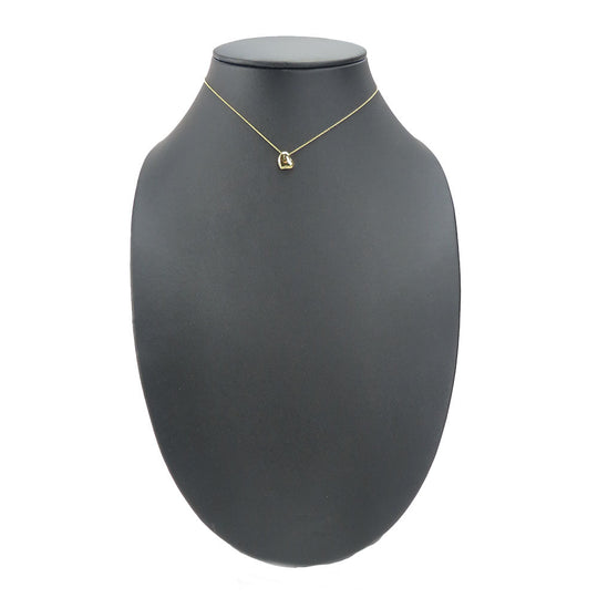 TIFFANY&Co. Necklace K18 yellow gold Yellow Gold Full heart Women Used Authentic