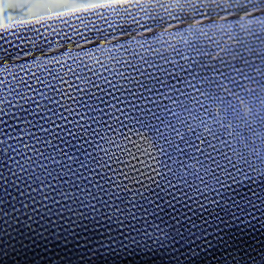 HERMES Tote Bag Leather, Polyester Navy Amedabadiago PM unisex(Unisex) Used Authentic