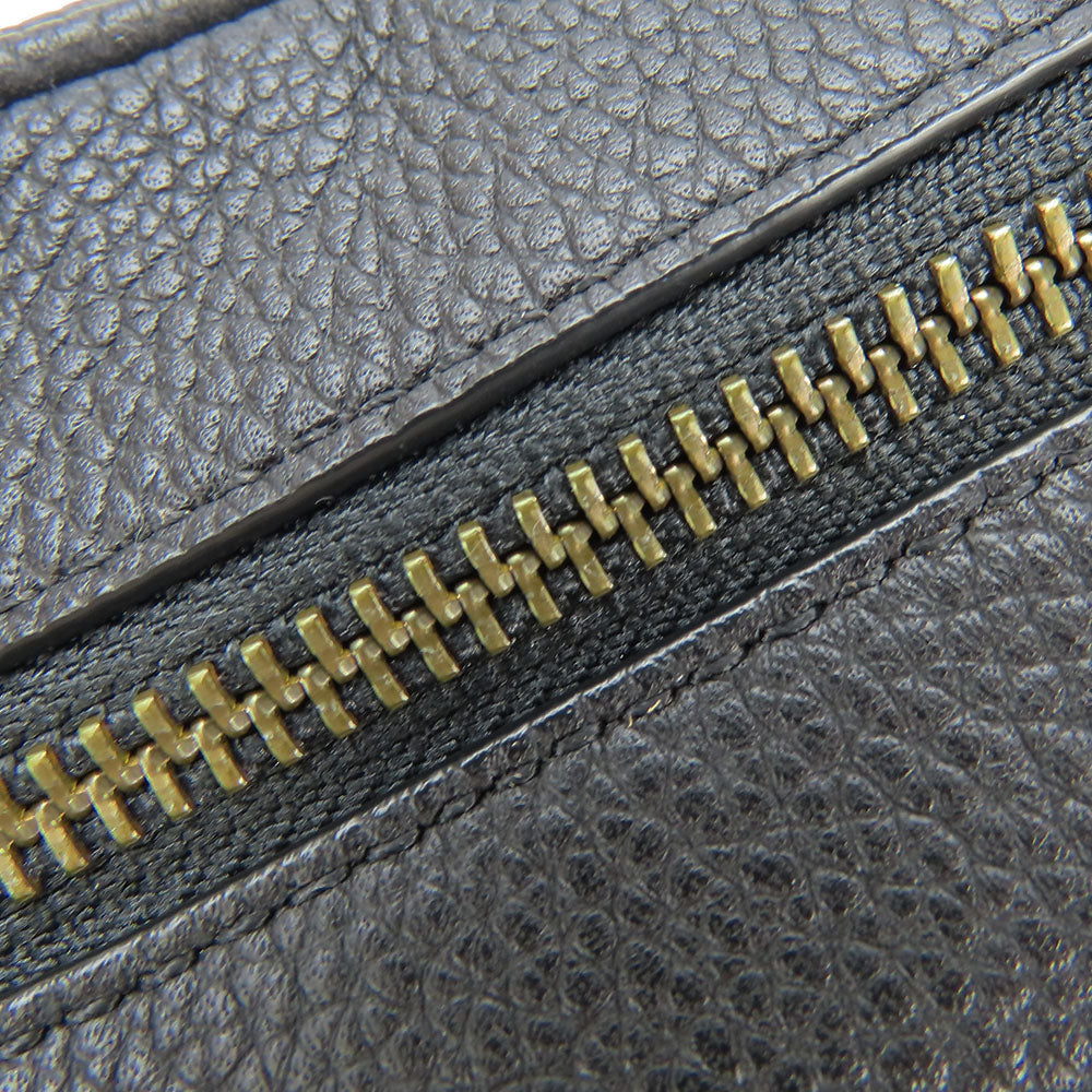 COACH Shoulder Bag 72331 leather black mens Used Authentic