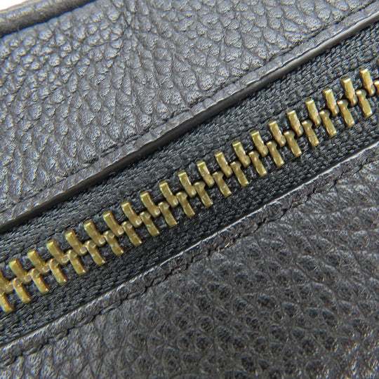 COACH Shoulder Bag 72331 leather black mens Used Authentic