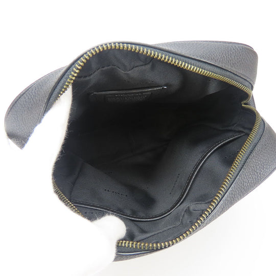 COACH Shoulder Bag 72331 leather black mens Used Authentic