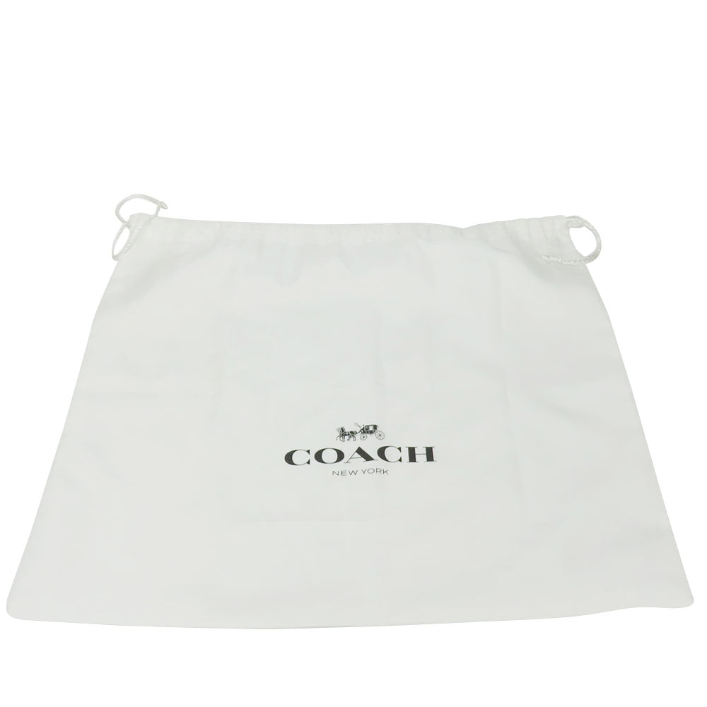 COACH Shoulder Bag 72331 leather black mens Used Authentic