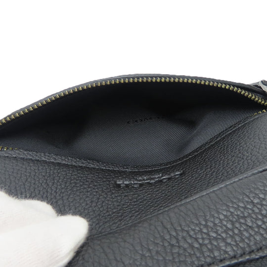 COACH Shoulder Bag 72331 leather black mens Used Authentic