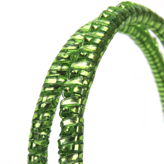 ANTEPRIMA Handbag PVC green Wire bag Women Used Authentic