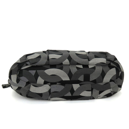 COACH Handbag 16901 canvas black Op art