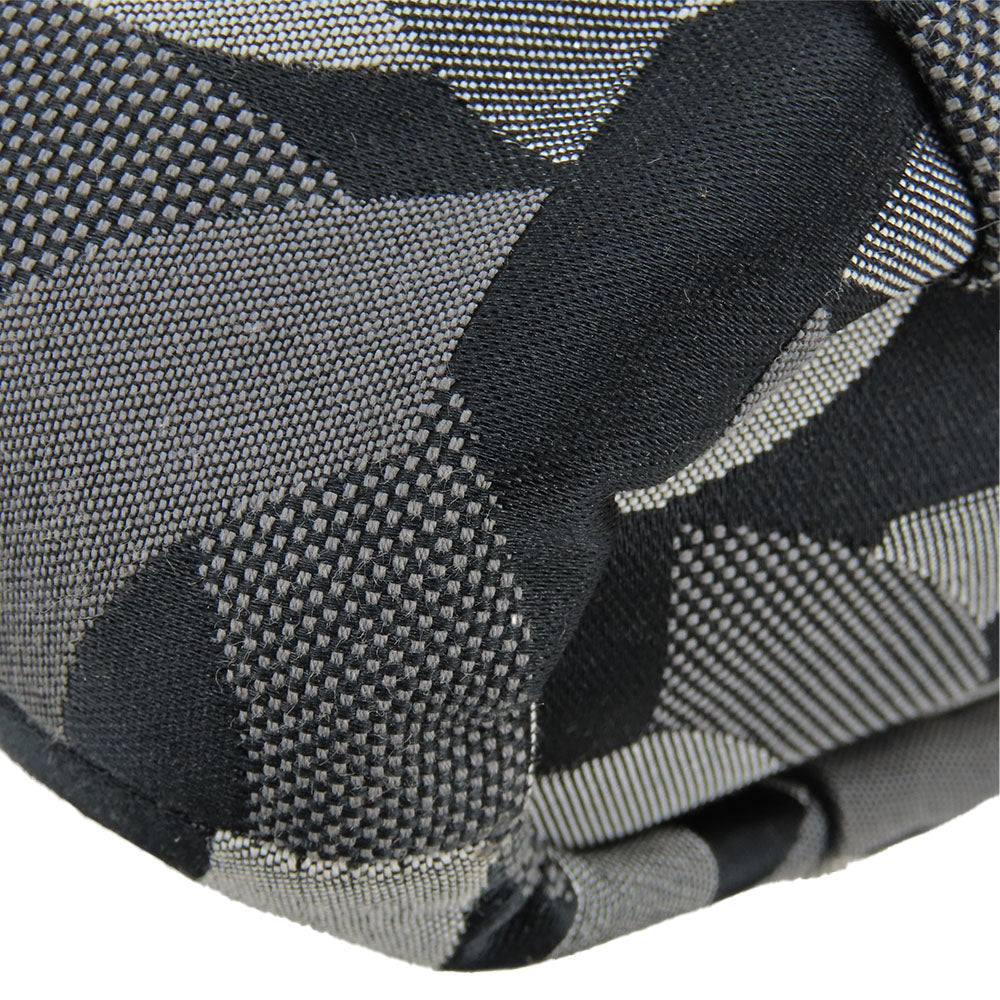 COACH Handbag 16901 canvas black Op art