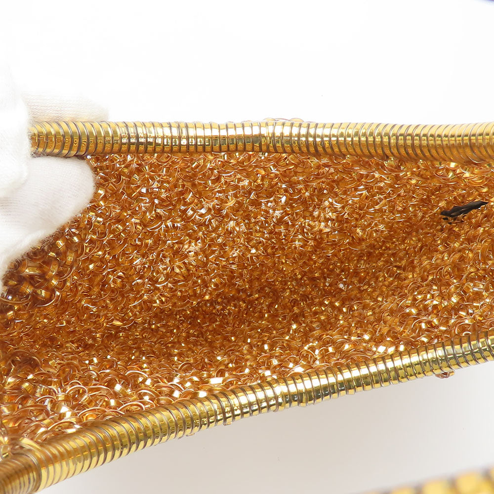 ANTEPRIMA Handbag PVC gold Wire bag Women Used Authentic