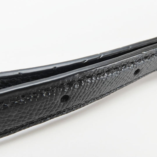 COACH Shoulder Bag C1556 leather black Women Used Authentic