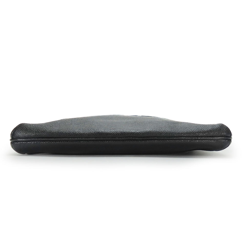 COACH Shoulder Bag C1556 leather black Women Used Authentic