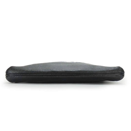 COACH Shoulder Bag C1556 leather black Women Used Authentic