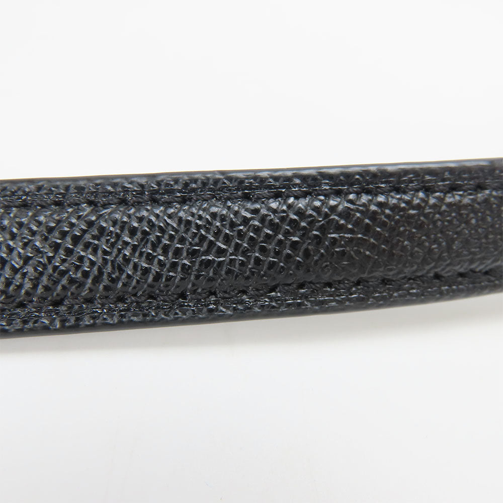 COACH Shoulder Bag C1556 leather black Women Used Authentic