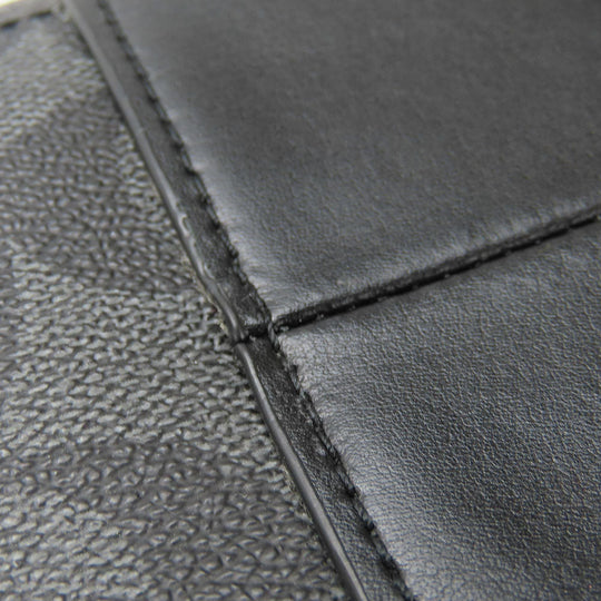 COACH Tote Bag F29208 Leather, PVC black Signature Women Used Authentic