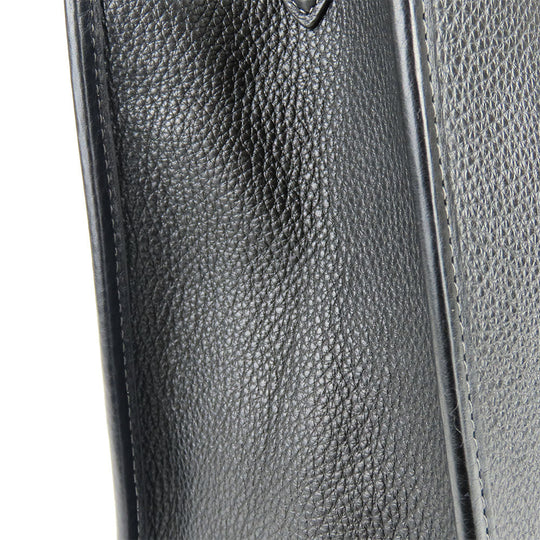 COACH Tote Bag CM067 leather black Women Used Authentic