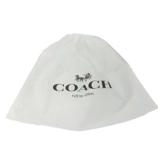 COACH Shoulder Bag CE746 Leather, PVC Orange Signature Women Used Authentic