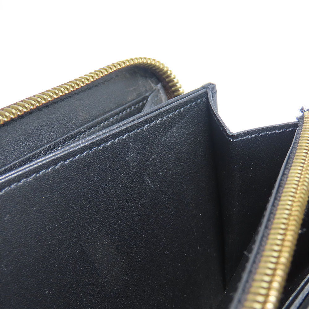 LOUIS VUITTON Long Wallet Purse M69353 Monogram reverse Brown Zippy wallet Women Used Authentic