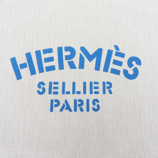 HERMES Shoulder Bag Cotton, Leather beige Alain GM unisex(Unisex) Used Authentic