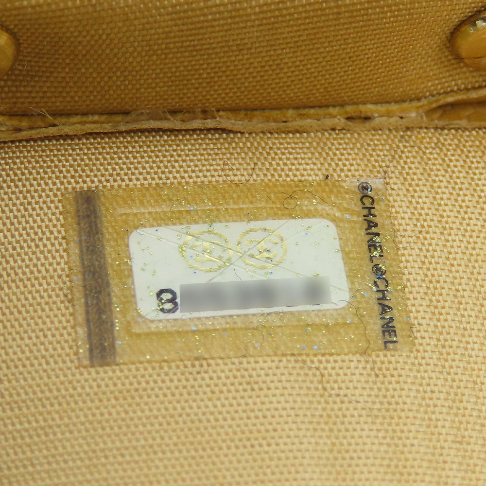 CHANEL Key case Key holder  Caviar skin beige Women Used Authentic