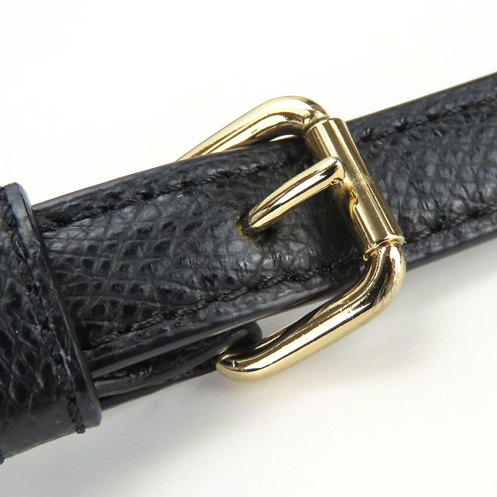 COACH Shoulder Bag F34938 PVC, Leather black Signature Women Used Authentic